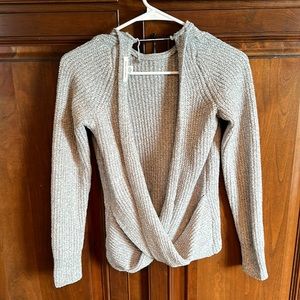 Open back AE sweater